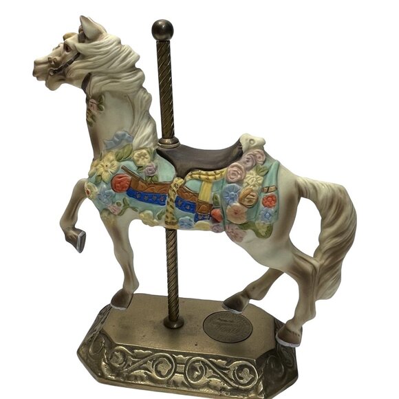 Limited Edition Memories Americana Carousel Horse Figurine By Willets 1106/9500 - Picture 5 of 9